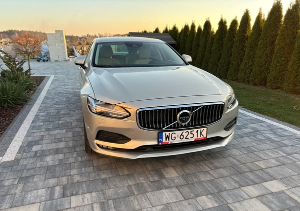 Volvo S90 cena 119900 przebieg: 55200, rok produkcji 2017 z Kostrzyn nad Odrą małe 232